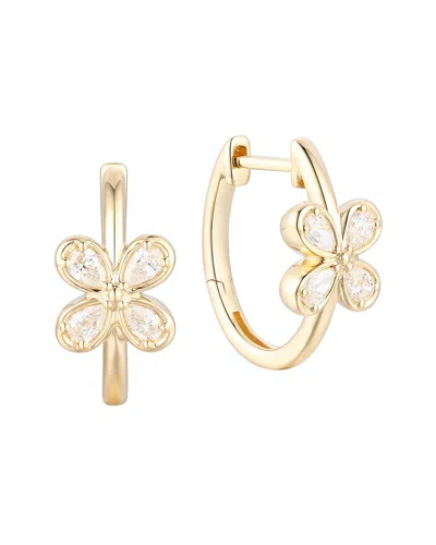 Gregg Ruth 14k 0.44 Ct. Tw. Diamond Earring In Gold