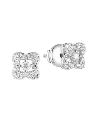 Gregg Ruth 14k 0.54 Ct. Tw. Diamond Earring In Metallic