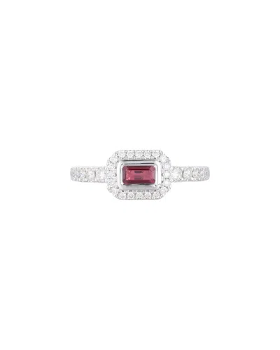 Gregg Ruth 14k 0.62 Ct. Tw. Diamond & Ruby Ring In No Color