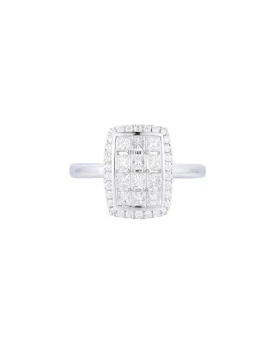 Gregg Ruth 14k 0.90 Ct. Tw. Diamond Ring In Silver