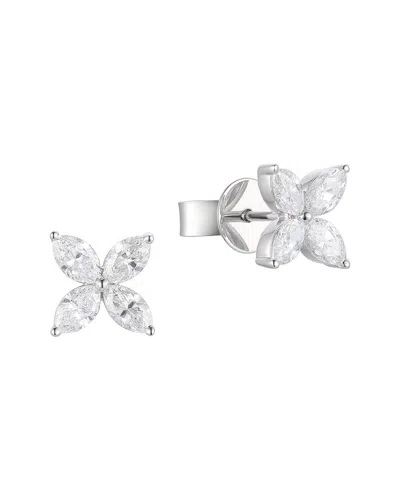 Gregg Ruth 14k 0.92 Ct. Tw. Diamond Earring