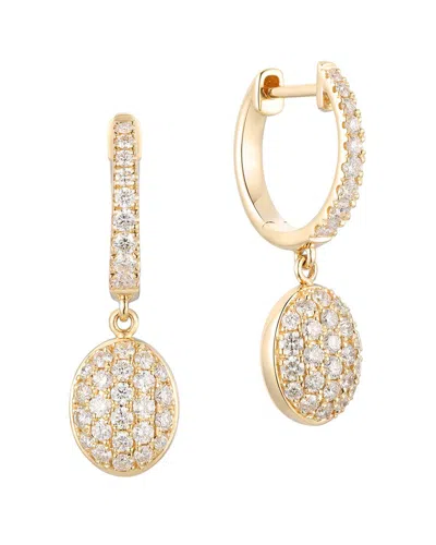 Gregg Ruth 14k 0.96 Ct. Tw. Diamond Earring In Gold