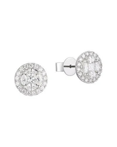 Gregg Ruth 14k 1.02 Ct. Tw. Diamond Earring