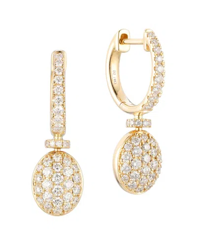 Gregg Ruth 14k 1.06 Ct. Tw. Diamond Earring