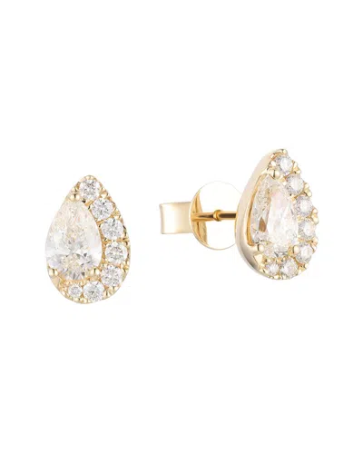 Gregg Ruth 14k 1.27 Ct. Tw. Diamond Earring