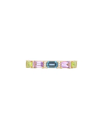 Gregg Ruth 14k 1.57 Ct. Tw. Diamond & Gemstone Ring In Multi