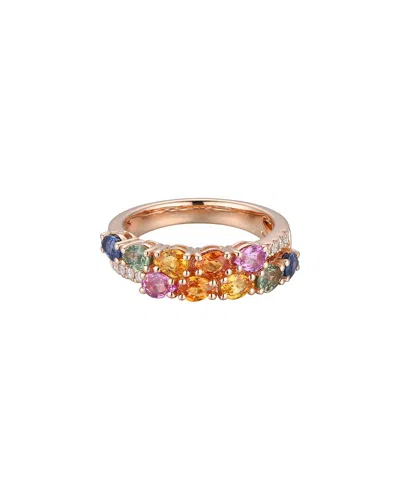 Gregg Ruth 14k 2.24 Ct. Tw. Diamond & Gemstone Ring In Gold