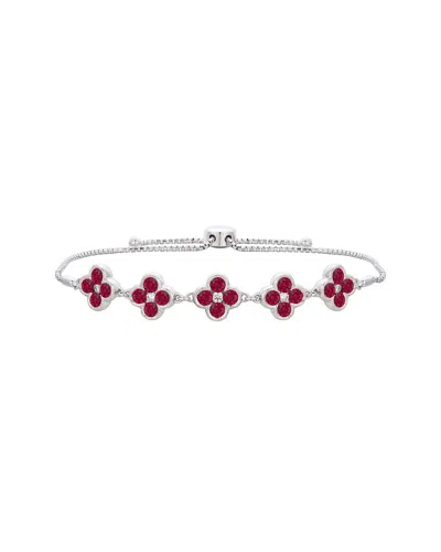 Gregg Ruth 14k 2.27 Ct. Tw. Diamond & Ruby Bracelet In No Color