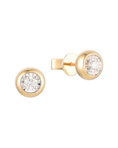 Gregg Ruth 14k Two-tone 0.21 Ct. Tw. Diamond Earring