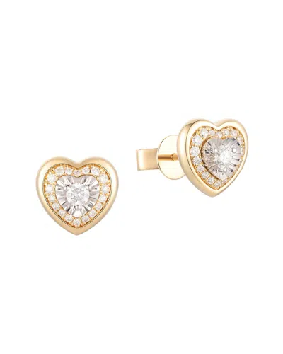 Gregg Ruth 14k Two-tone 0.42 Ct. Tw. Diamond Earring