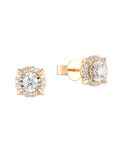Gregg Ruth 14k Two-tone 0.55 Ct. Tw. Diamond Earring