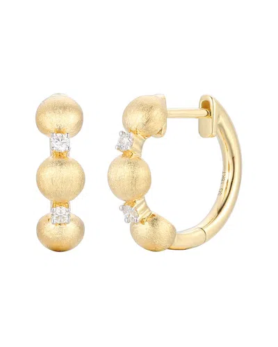 Gregg Ruth 18k 0.10 Ct. Tw. Diamond Earring