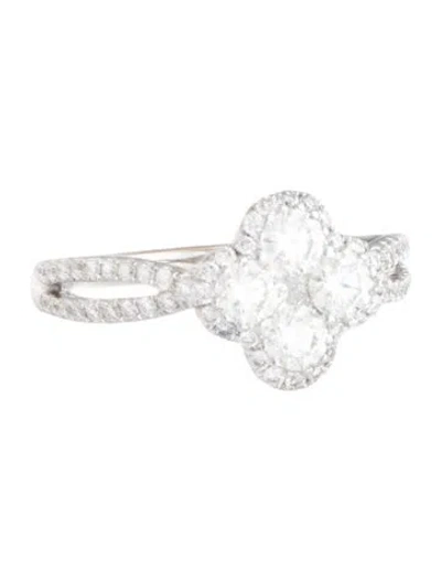 Pre-owned Gregg Ruth 18k 1.09ctw Diamond Cocktail Ring In Multicolor