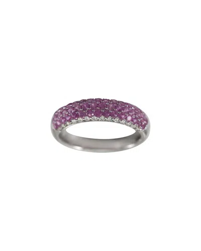 Gregg Ruth 18k 1.15 Ct. Tw. Ruby Ring In Purple