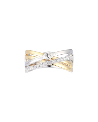 Gregg Ruth 18k Two-tone 0.42 Ct. Tw. Diamond Ring