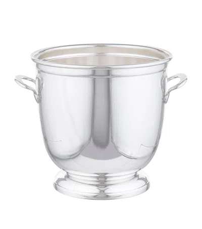 Greggio Silver Plated Georgian Ice Bucket In Gray