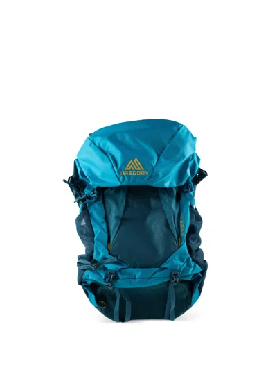 Gregory Amber 54 Logo-print Backpack In Blue