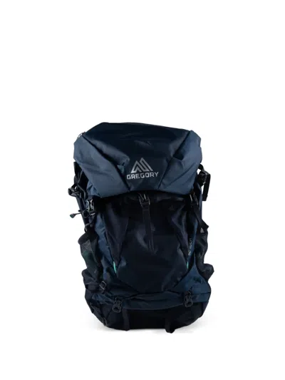 Gregory Logo-print Ripstop Backpack In Blue