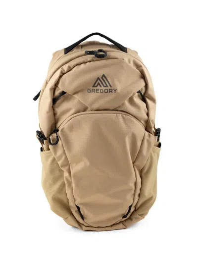 Gregory Ripstop Logo-print Backpack In Pink