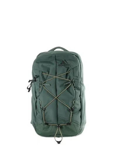 Gregory Small Terros Logo-embroidered Bungee-cord Backpack In Green