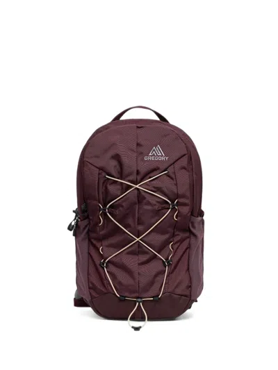 Gregory Terros 28l Bungee Backpack In Burgundy