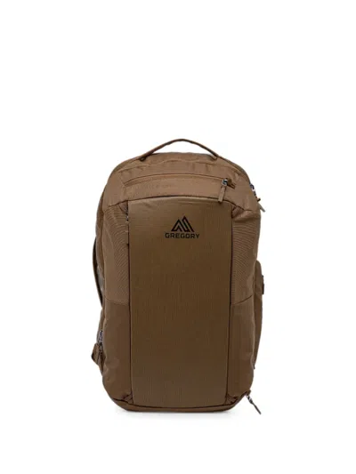 Gregory Rucksack Mit Reissverschluss In Brown