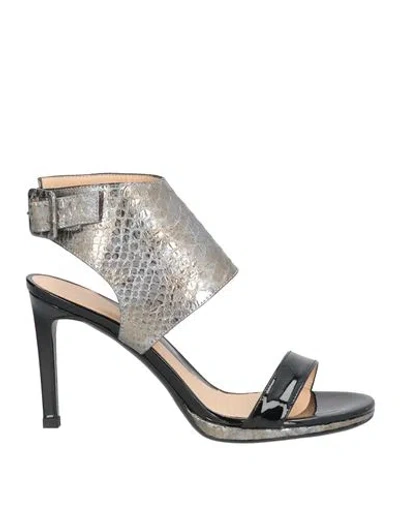 Grelis Woman Sandals Black Size 8 Leather