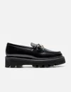 Grenson Buckle Loafers In Black