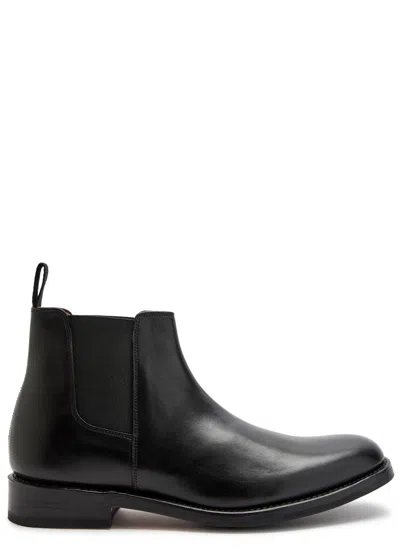 Grenson Declan Leather Chelsea Boots In Black