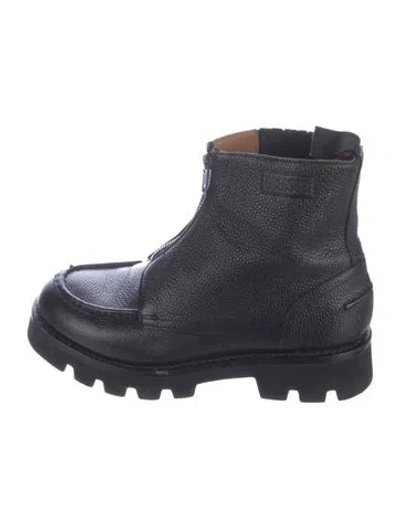 Pre-owned Grenson Leather Boots In Black