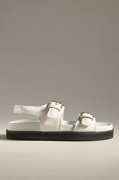 Grenson Liesel Slingback Sandals In White