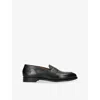 Grenson Mens Lloyd Leather Loafers Black Eur 43 / 9 Uk In Black