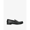 Grenson Mens  Simeon Leather Loafers In Black