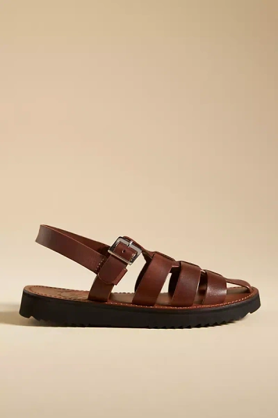 Grenson Queenie Colorado Sandals In Brown