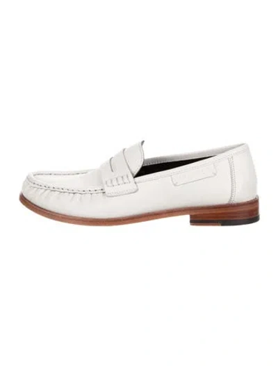 Pre-owned Grenson Suede Loafers In Neutral