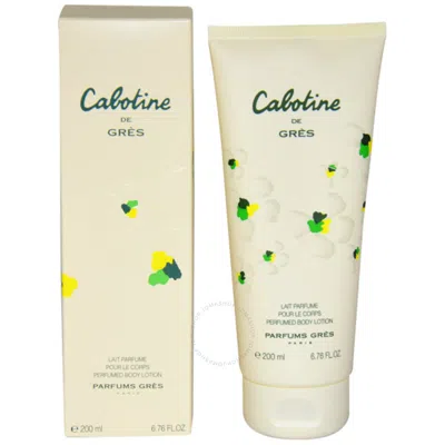 Gres Cabotine Body Lotion By Parfums  For Women - 6.76 oz Body Lotion In White