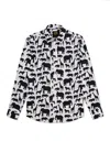 Gresham Blake Men's Black / White The Big 5 Shirt