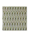 Gresham Blake Men's Graphic Green Pocket Square In Green
