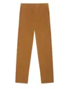 Gresham Blake Men's Light Brown Cotton Stretch Chino In Brown