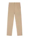 Gresham Blake Men's Neutrals Beige Cotton Stretch Chino In Beige