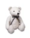 Gresham Blake White Ivory Monogram Gresham Bear In White