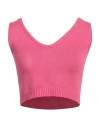 Greta Boldini Woman Sweater Pink Size M Cotton In Pink