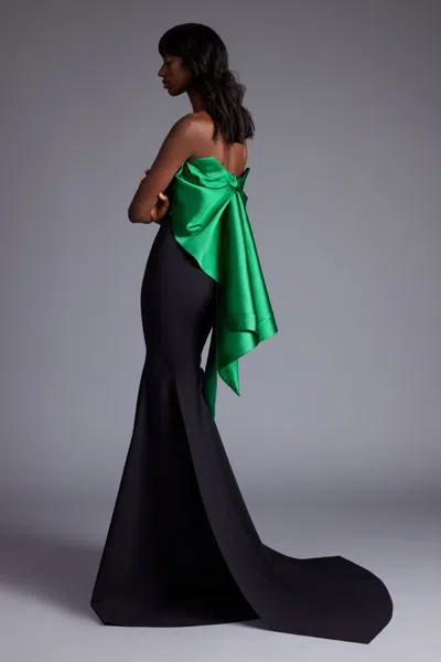 Greta Constantine Ack Gown In Black