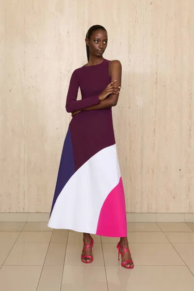 Greta Constantine Akira Dress In Multi