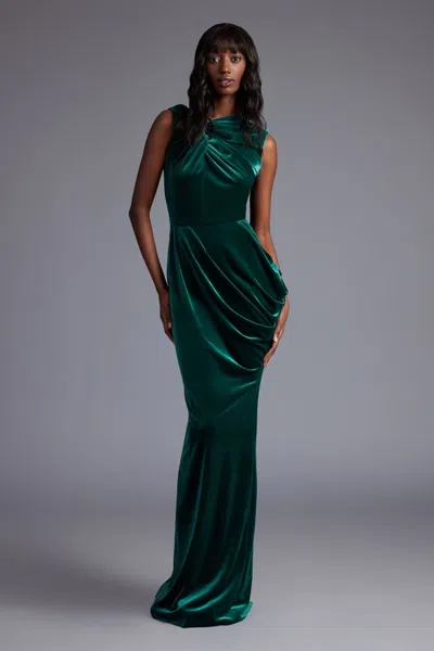 Greta Constantine Avicha Gown In Green