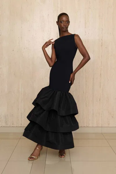 Greta Constantine Batou -gown In Black