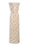 Greta Constantine Corlux Off-the-shoulder Floral Dress
