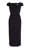 Greta Constantine Correa Scoop Dress In Black
