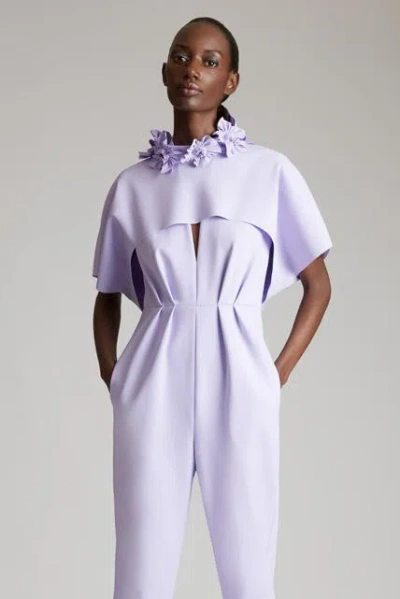 Greta Constantine Fayel Jumpsuit In Purple