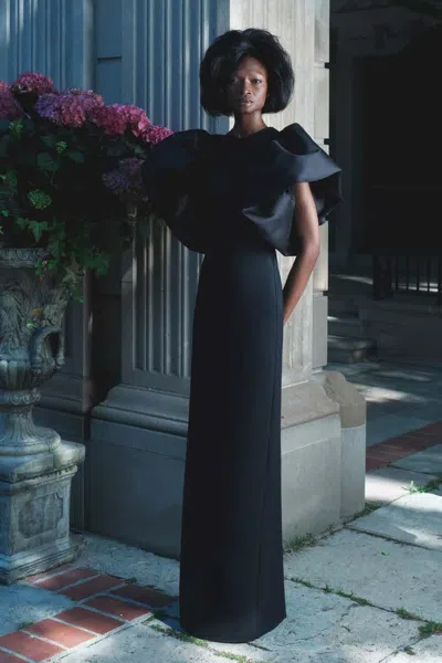 Greta Constantine Genet Gown In Blue